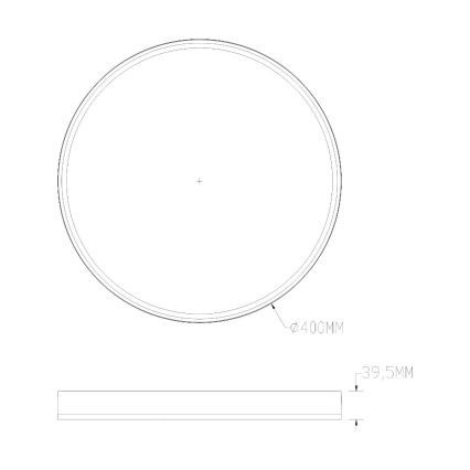 Zuma Line - Luminária de teto LED RGBW dimável LED/32W/230V + LED/8W 3000-6000K preto/dourado + comando à distância