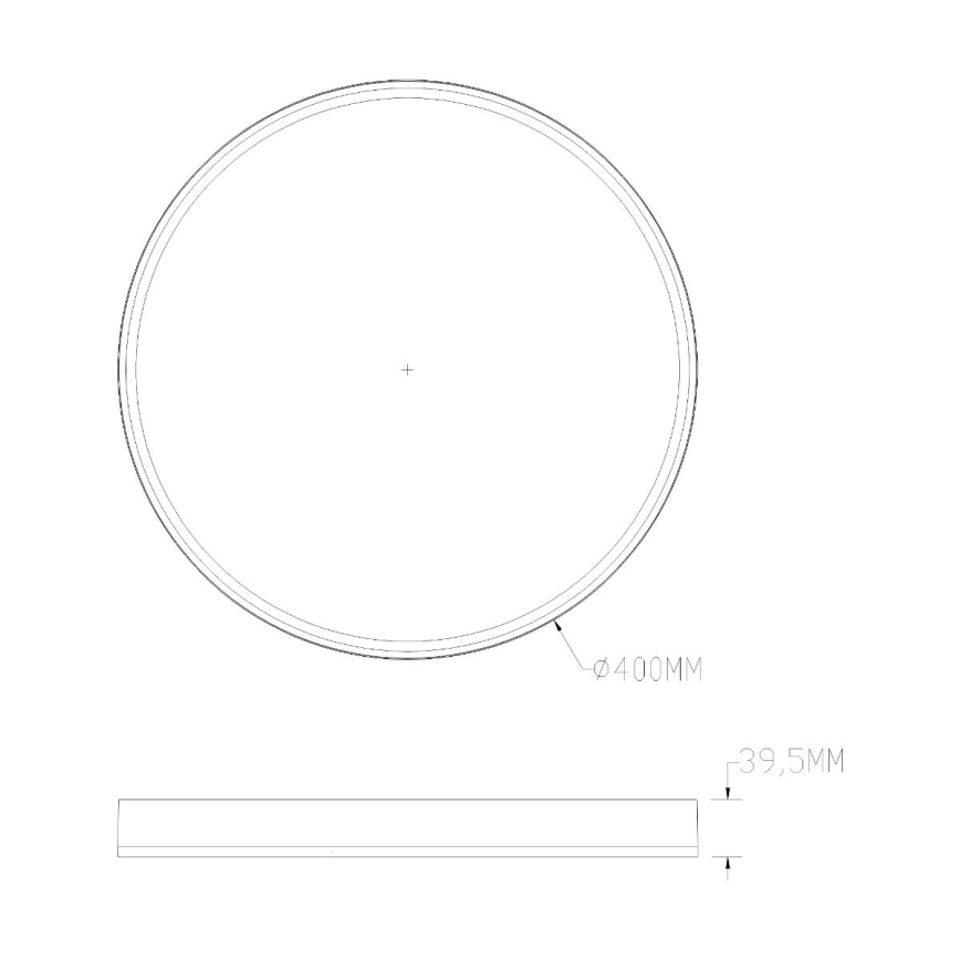 Zuma Line - Luminária de teto LED RGBW dimável LED/32W/230V + LED/8W 3000-6000K preto/dourado + comando à distância