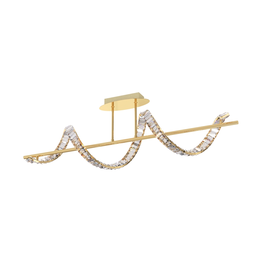 Zuma Line - Lustre de cristal LED regulável em barra LED/24,5W/230V 2700-6000K com controlo remoto