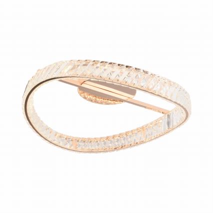 Zuma Line - Candeeiro de tecto LED dimerizável LED/36W/230V Ø 52 cm ouro rosé