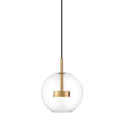 Zuma Line - Candeeiro suspenso LED LED/5W/230V dourado