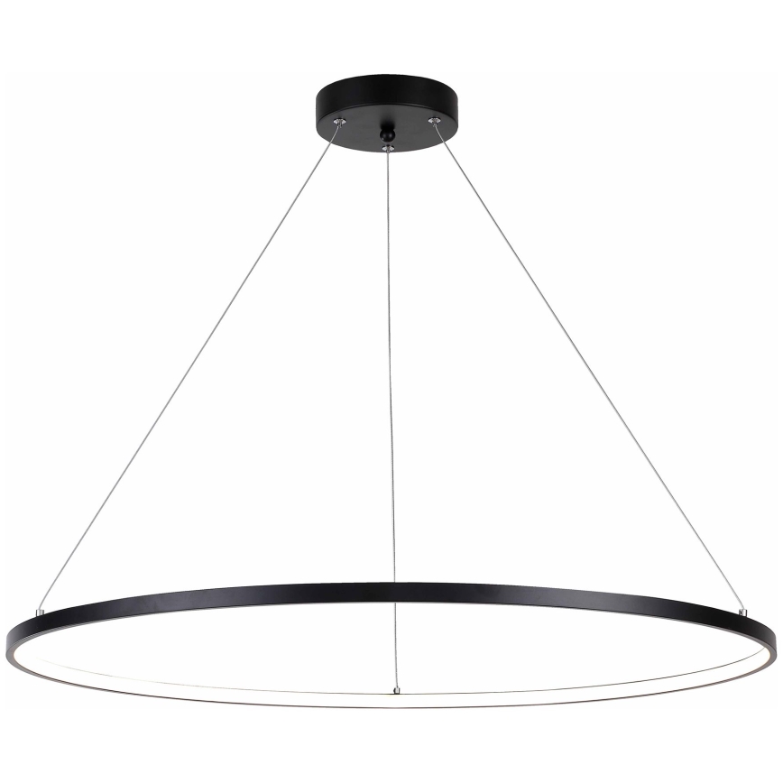 Zuma Line - Lustre LED suspenso por cabo LED/40W/230V 3000/4000/6000K Ø 90 cm preto