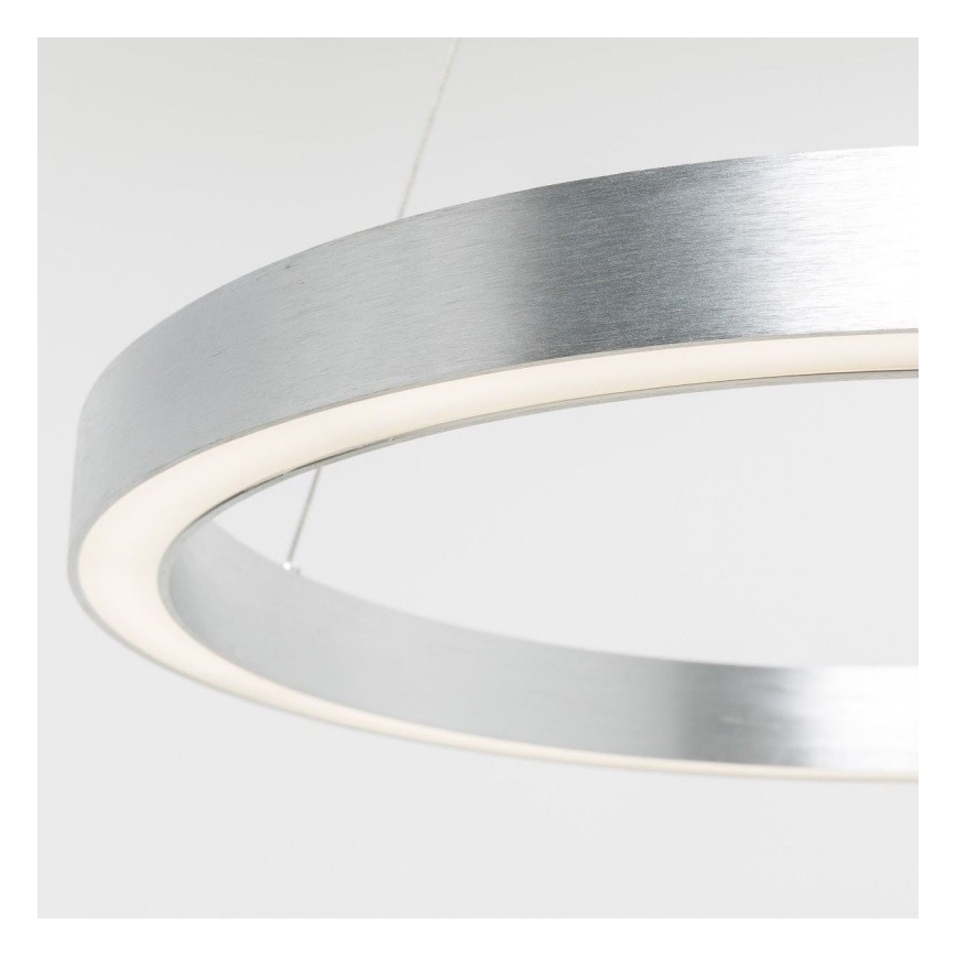 Zuma Line - Candelabro suspenso LED LED/30W/230V d. 40 cm prateado