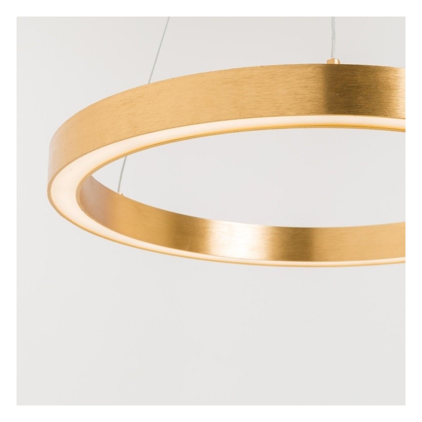 Zuma Line - Candelabro suspenso LED 1xLED/40W/230V d. 50 cm dourado
