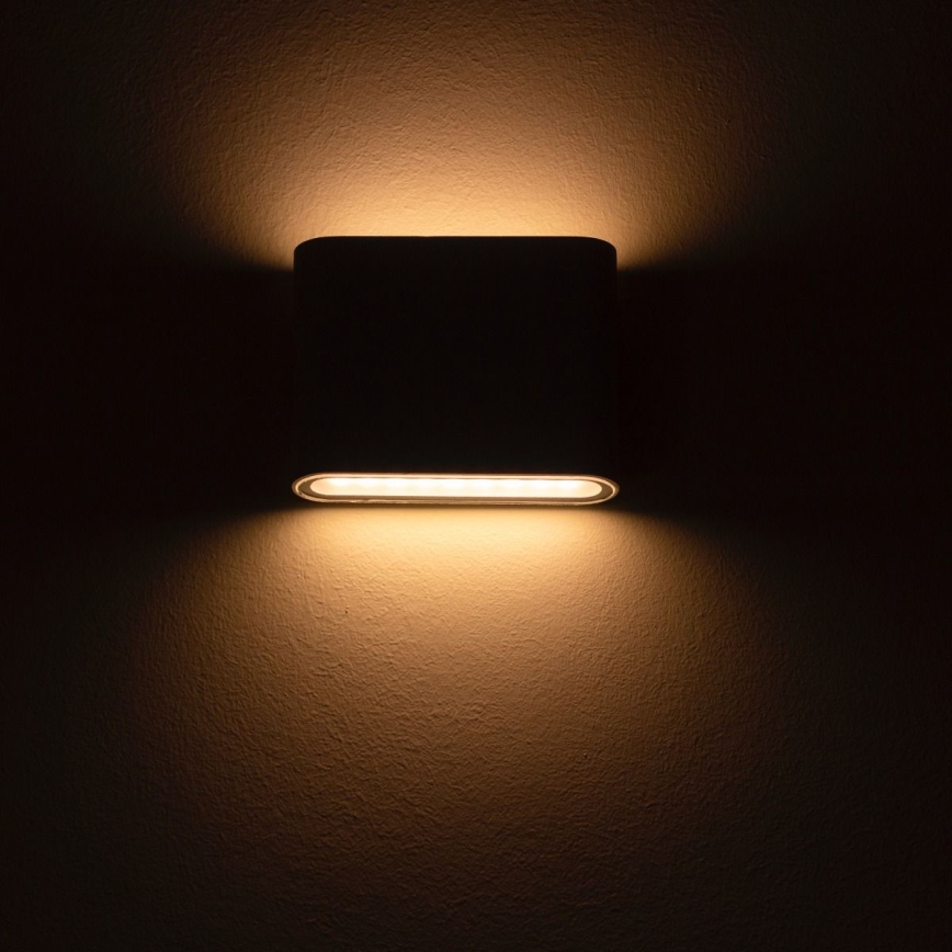 Zuma Line - Iluminação de parede exterior LED LED/12W/230V IP65 preto