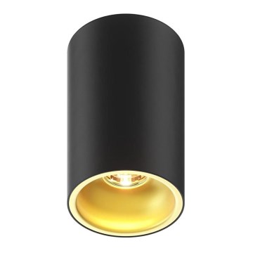 Zuma Line - Spot de teto 1xGU10/50W/230V preto/dourado
