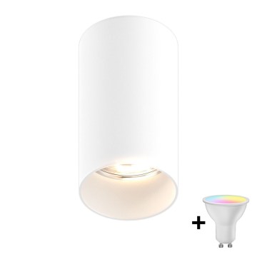 Zuma Line - Spot LED RGBW dimerizável 1xGU10/4,8W/230V branco + comando remoto