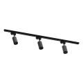 Zuma Line - Spot para sistema de trilhos 3xGU10/35W/230V preto