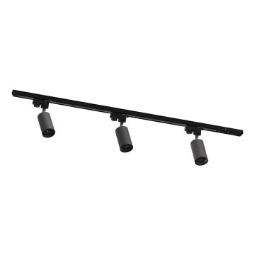 Zuma Line - Spot para sistema de trilhos 3xGU10/35W/230V preto